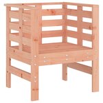 vidaXL Chaises de jardin lot de 2 61 5x53x71 cm bois massif de douglas