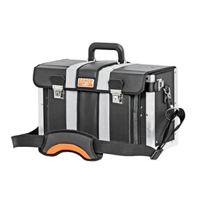 Bahco caisse à outils rigide ouverture à l'avant cuir noir 4750-foltc-1