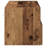 Meubles TV vidaXL 2 Pièces Bois Vieilli 100x30x30 cm Bois d'Ingénierie