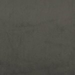 vidaXL Banc Gris foncé 70x30x30 cm Velours