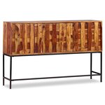 vidaXL Buffet Bois massif 120x30x80 cm