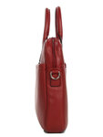 Porte ordinateur Allure en cuir - 13 pouces - KATANA - L35.5 x H27.0 x P5.5 cm - 69361-Rouge