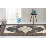 Tapis de salon OTTOMAN 80 x 150 cm - Noir