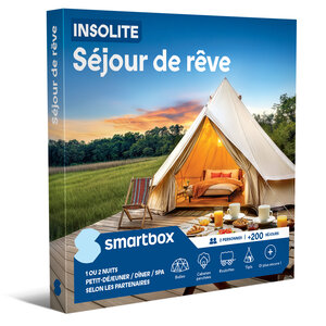 SMARTBOX - Coffret Cadeau Insolite - Séjour de rêve - Séjour