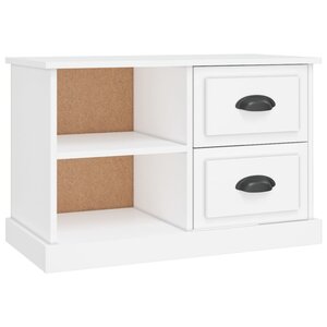 vidaXL Meuble TV blanc 73x35 5x47 5 cm bois d'ingénierie
