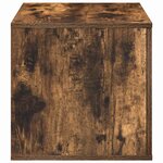 Armoire de rangement vidaXL Chêne fumé 103x41x40 cm en bois reconstitué