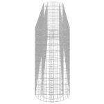 vidaXL Lit surélevé à gabion Fer galvanisé 400x50x100 cm