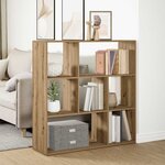 vidaXL Étagère séparatrice de pièce chêne artisanal 102x29x103 5 cm