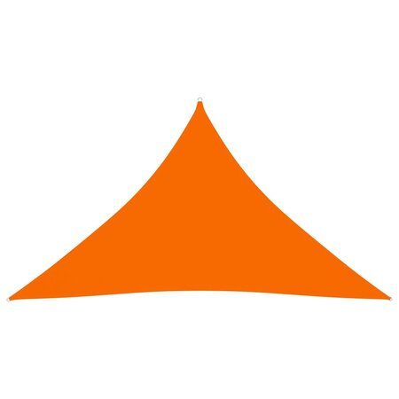 vidaXL Voile de parasol Tissu Oxford triangulaire 5x5x6 m Orange