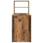 vidaXL Bureau Bois ancien 113 x 54 x 120 cm Bois d'ingénierie