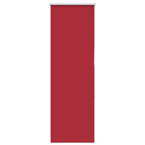 vidaXL Store enrouleur occultant rouge largeur du tissu 45 7 cm