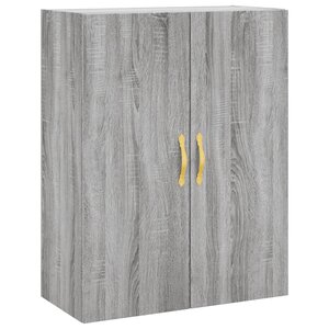 vidaXL Armoire murale sonoma gris 69 5x34x90 cm