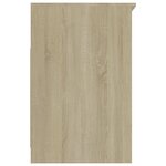 vidaXL Armoire à tiroirs Chêne sonoma 40x50x76 cm Bois d'ingénierie