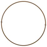 vidaXL Cache-pot de jardin Marron 30 x 30 x 20 cm Acier cuivré