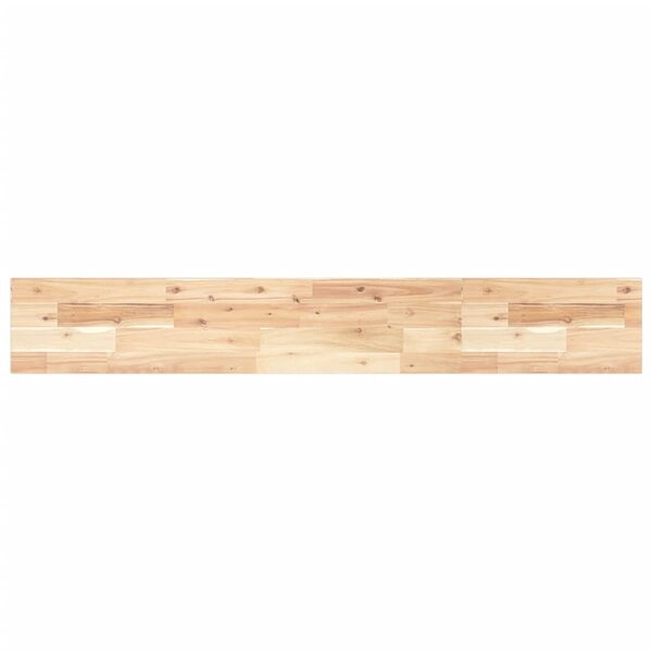 vidaXL Étagère flottante 120x20x2 cm bois d'acacia massif non traité