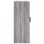 vidaXL Armoire murale sonoma gris 69 5x34x90 cm bois d'ingénierie