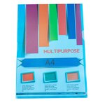 Sachet De 100 Pochettes Coin Polypropylène Grainé 12/100e - A4 - Couleurs Assorties - Exacompta