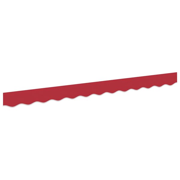 vidaXL Bande de store pour cadre de 3 m rouge 2 8x0 2 m