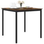 vidaXL Table de salle à manger / Table de repas Bois d'ingénierie