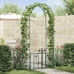 vidaXL Arche de jardin avec verrouillage Vert 102 x 50 x 218 cm
