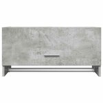 vidaXL Garde-robe gris béton 70x32 5x35 cm bois d'ingénierie