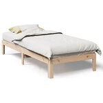 vidaXL Cadre de lit sans matelas 80x200 cm bois massif de pin