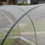 Nature Filet anti-insectes 2x10 m Transparent