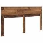 vidaXL Tête de lit Bois Ancien 180 cm Bois d'ingénierie