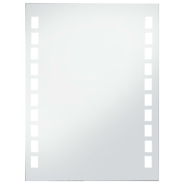 vidaXL Miroir mural à LED pour salle de bains 60x80 cm