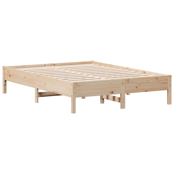 vidaXL Cadre de lit sans matelas 120x190 cm bois de pin massif