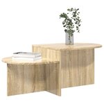 vidaXL Table basse Chêne Sonoma 100 x 50 x 40 cm Bois d'ingénierie