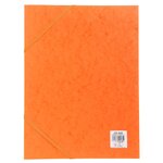 Boite De Classement Cartobox Dos 25mm Carte Lustrée - A4 - Orange - X 25 - Exacompta