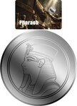 Monnaie PHARAOH 1/500 Oz Platine 25$ Liberia 2026