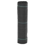 vidaXL Membrane anti-mauvaises herbes noir 0 5x25 m PP