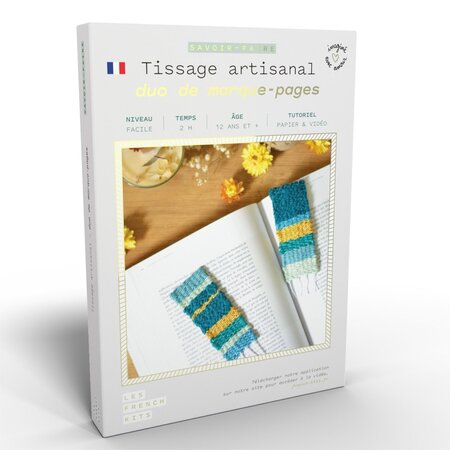 Coffret DIY - Duo de marque-pages à tisser