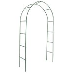 vidaXL Arche de jardin 2 Pièces pour plantes grimpantes