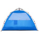 vidaXL Tente de plage 2 personnes libération rapide imperméable