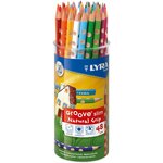 Groove slim - pot 48 crayons de couleur lyra