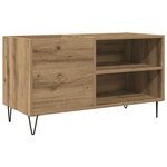 vidaXL Armoire à disques chêne artisanal 84 5x38x48 cm bois ingénierie