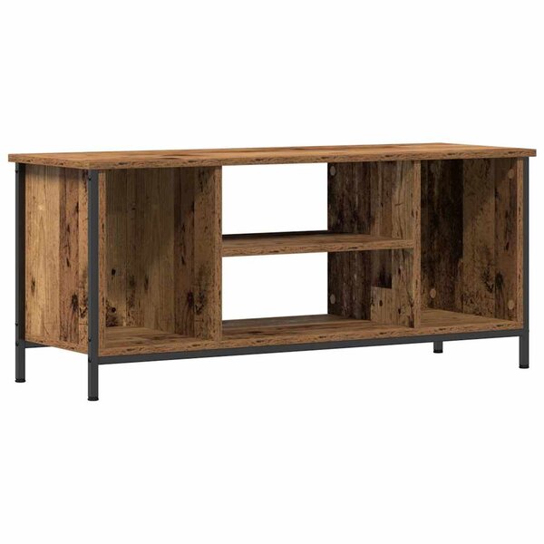 vidaXL Meuble TV Bois Ancien 102 x 35 x 45 cm Bois d'ingénierie