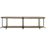 vidaXL Meuble TV 160x42x40 cm bois massif de récupération