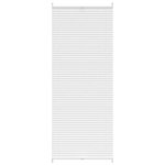 vidaXL Store plissé 90x200 cm Blanc