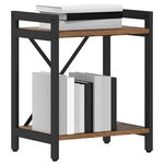 vidaXL Étagère Bois ancien 40 x 30 x 50 cm Bois d'ingénierie