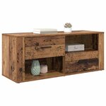 vidaXL Meuble TV Bois Ancien 100 x 35 x 40 cm Bois d'ingénierie