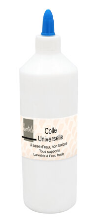 Colle blanche universelle 500 ml Blanc