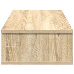 vidaXL Étagère murale avec tiroirs chêne sonoma bois d'ingénierie