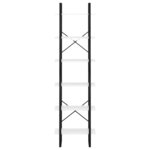 vidaXL Étagère de rangement Blanc 60x30x210 cm Bois d'ingénierie