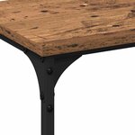 vidaXL Table console Bois Ancien 200 x 29 x 75 cm
