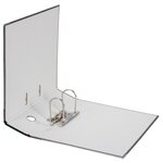 Classeur À Levier Papier Marbré A4 Recycling Plus - Gris-dos Noir - X 10 - Falken