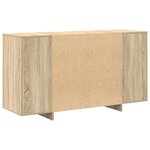 vidaXL Buffet Chêne Sonoma 135 x 41 x 75 cm Bois d'ingénierie